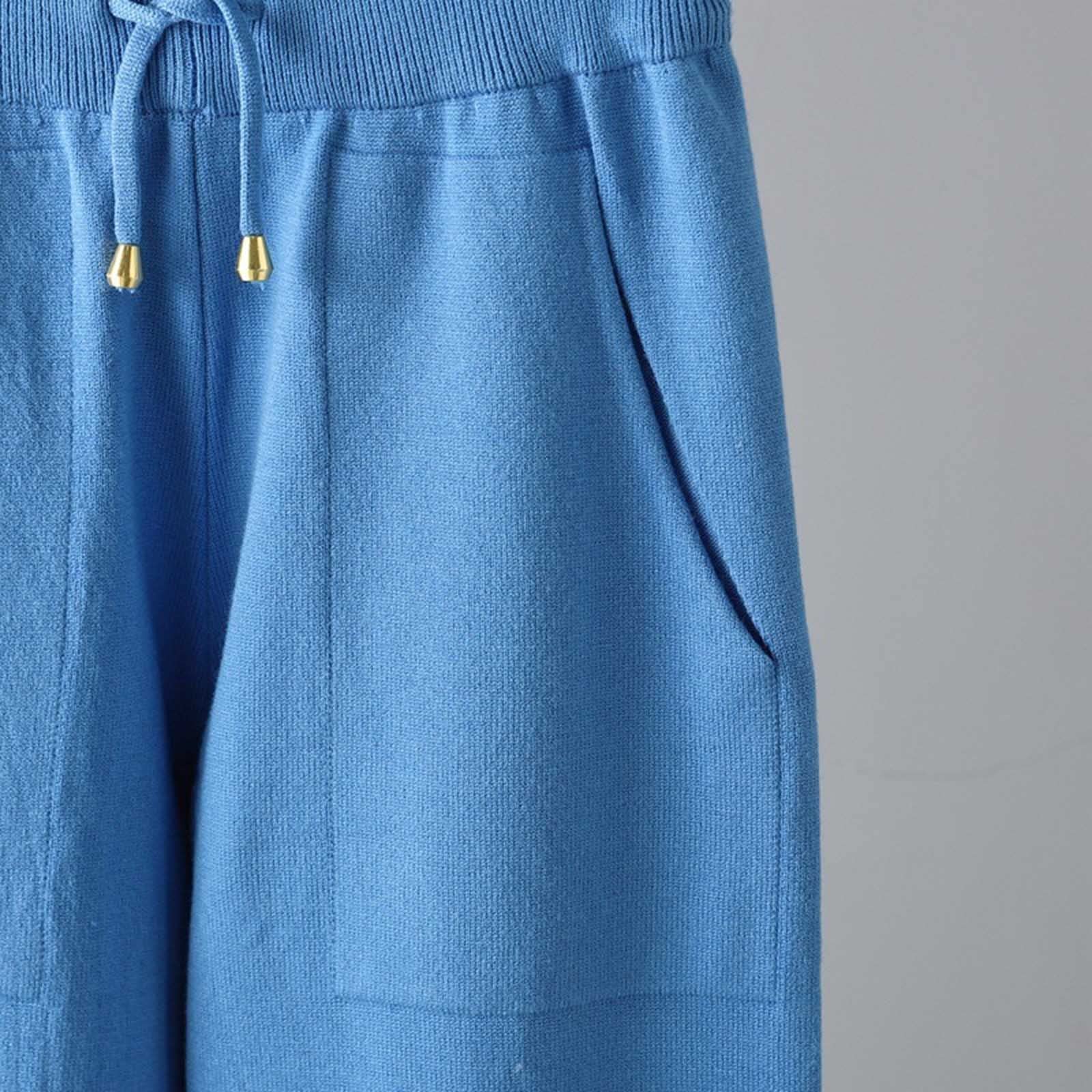 MJGkhiy Completo Da Donna In Maglia Eleganti 2 Pezzi Maglione E Pantaloni Di Lana Tuta Sportiva Casual Tute Donna Completa Offerta Morbida Set Coordinati Abbigliamento