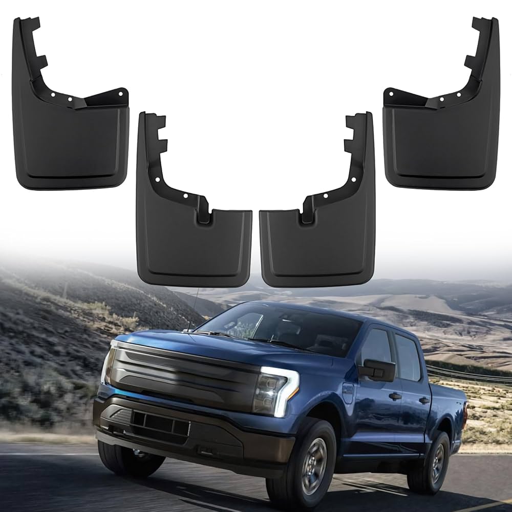 Amazon.com: AUTOUTLET F150 2021-2025 Mud Flaps 4pc Set for
