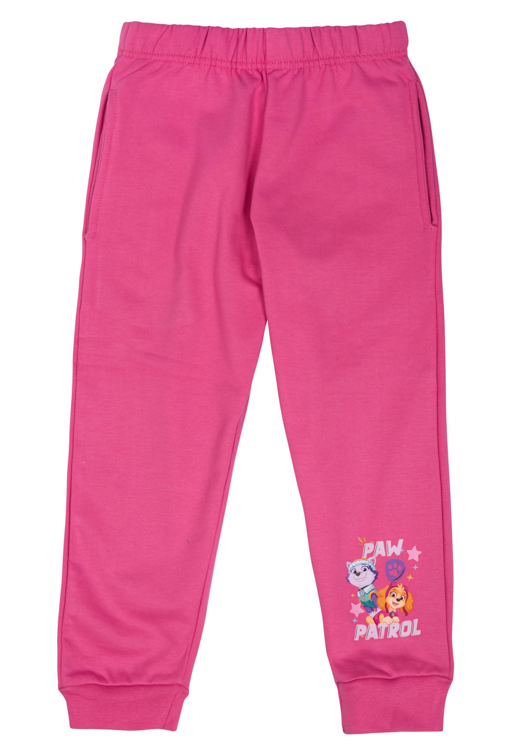 Paw Patrol Jogging Bottoms for Girls – Children's Tracksuit Bottoms Pink, pink, 98-104 cm