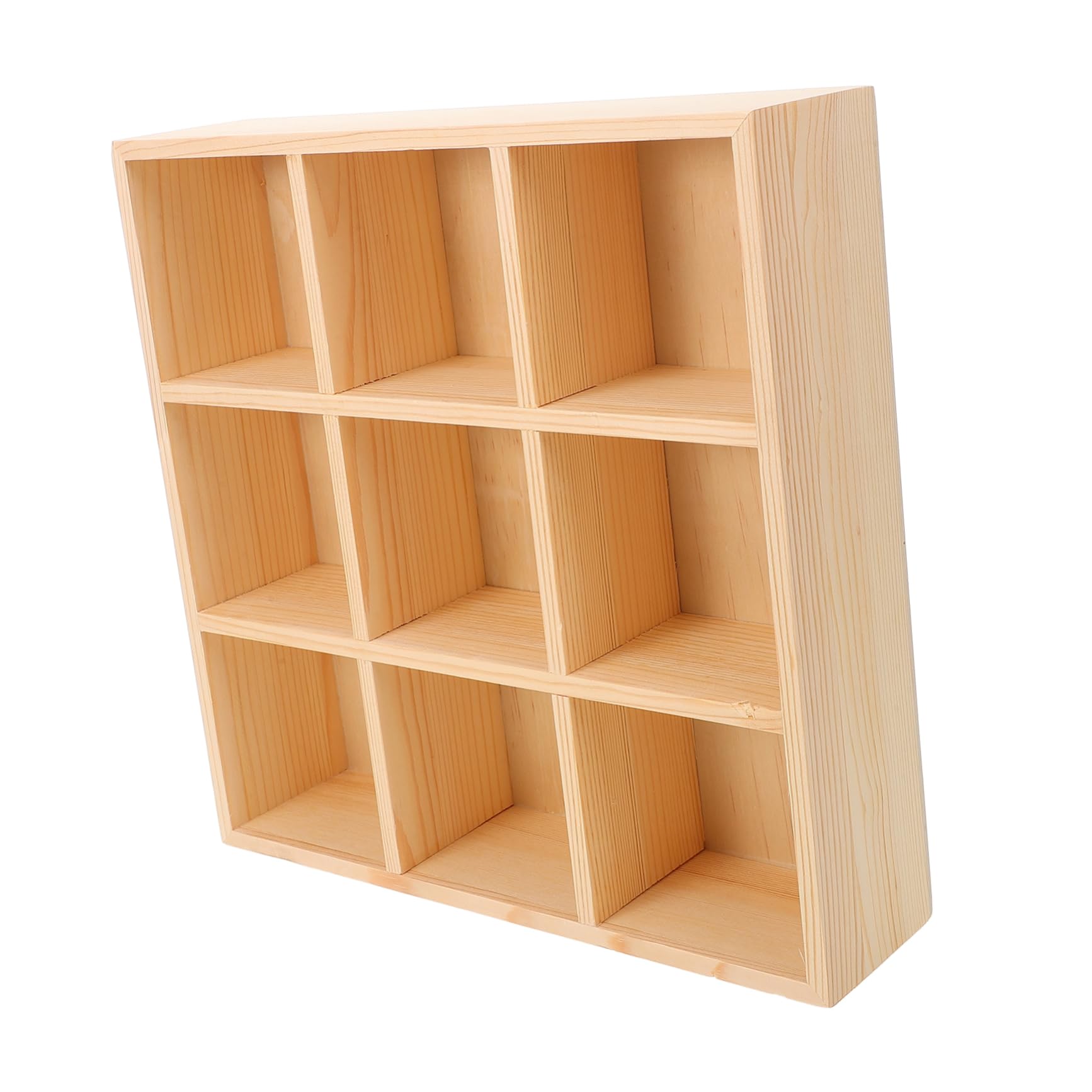 Cabilock Wooden Tea Bag Holder Compartment Organizer for Sugar Packets and Tea Bags and Lightweight Storage Box for Kitchen Countertop Patio Use