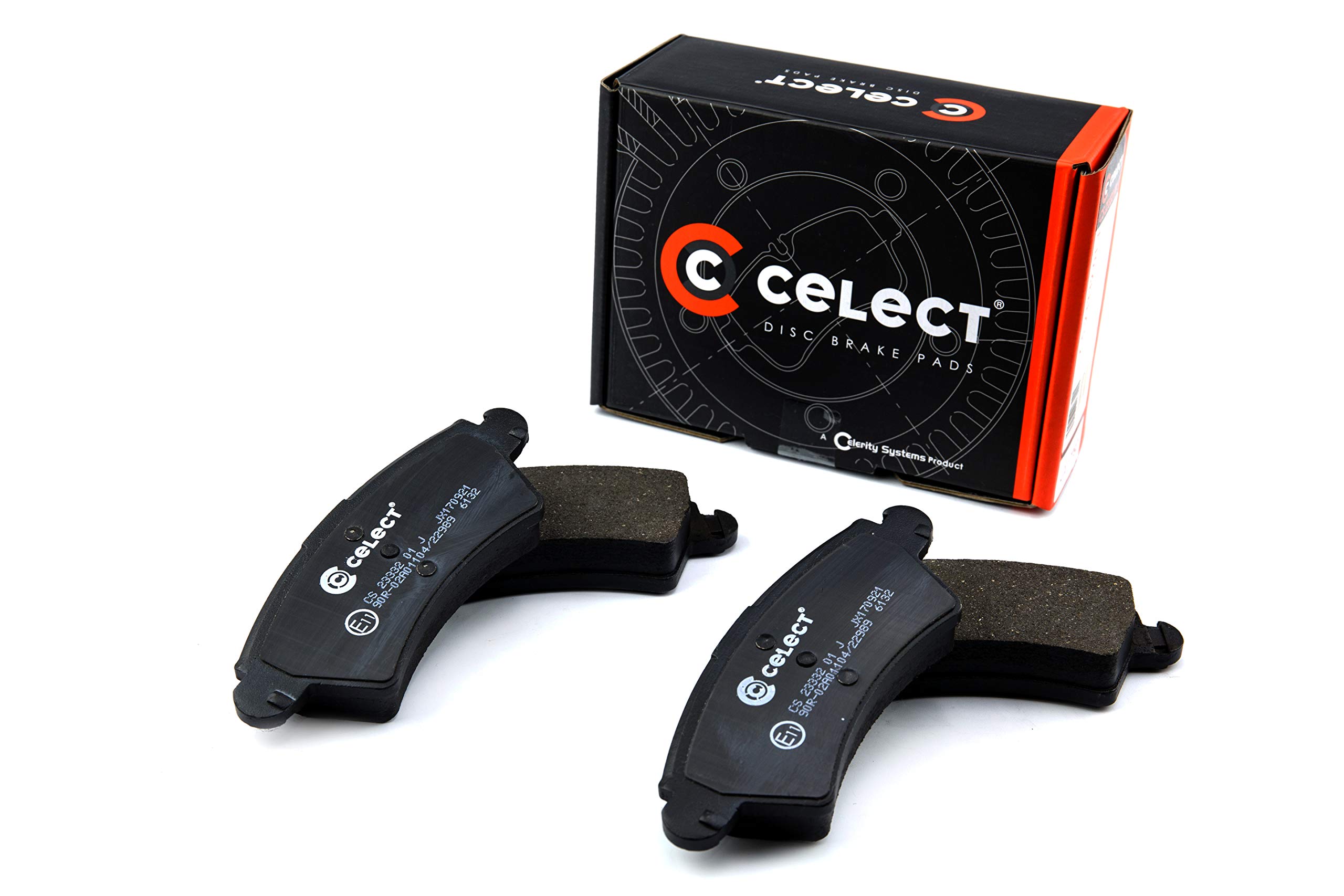 CelectCS2333201J Disc Brake Pads - Front - Set of 4