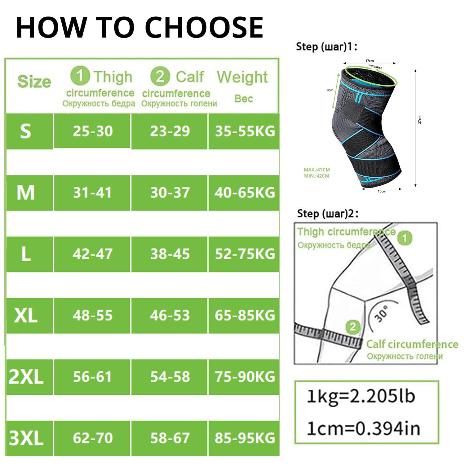 Rodilleras Menisco Y Ligamento, 2 Pack Rodilleras Crossfit para Hombres y Mujeres,Gym, Powerlifting, Baloncesto, Ciclismo, Tenis, Senderismo