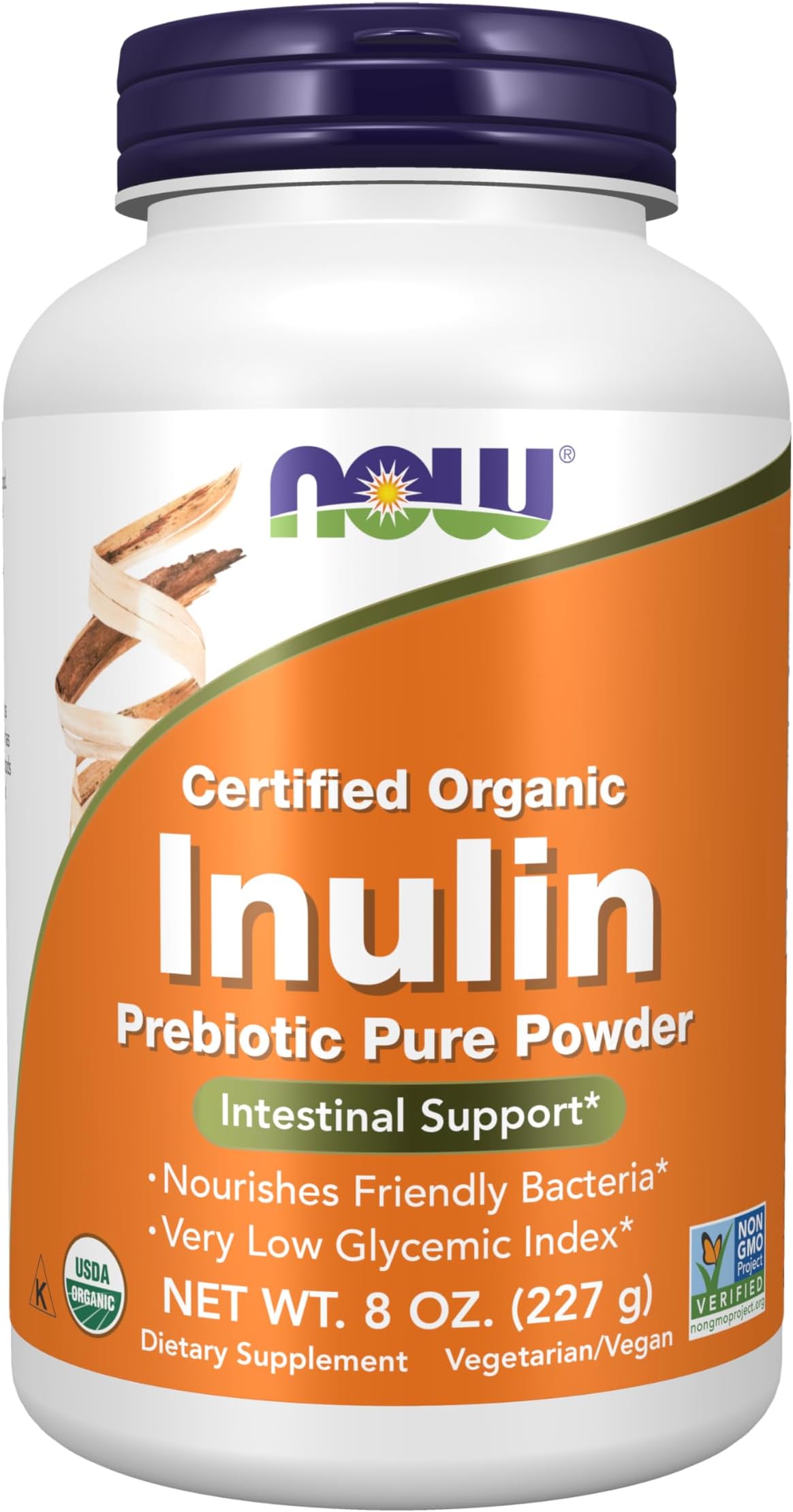 Organic Inulin Pure Powder - 227 g