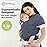 KeaBabies Baby Wrap Carrier - All in 1 Original Baby Carrier Newborn to Toddler Sling, Easy to Wear, Hands Free Bonding, Lightweight, Breathable Infant Wraps (Planets)