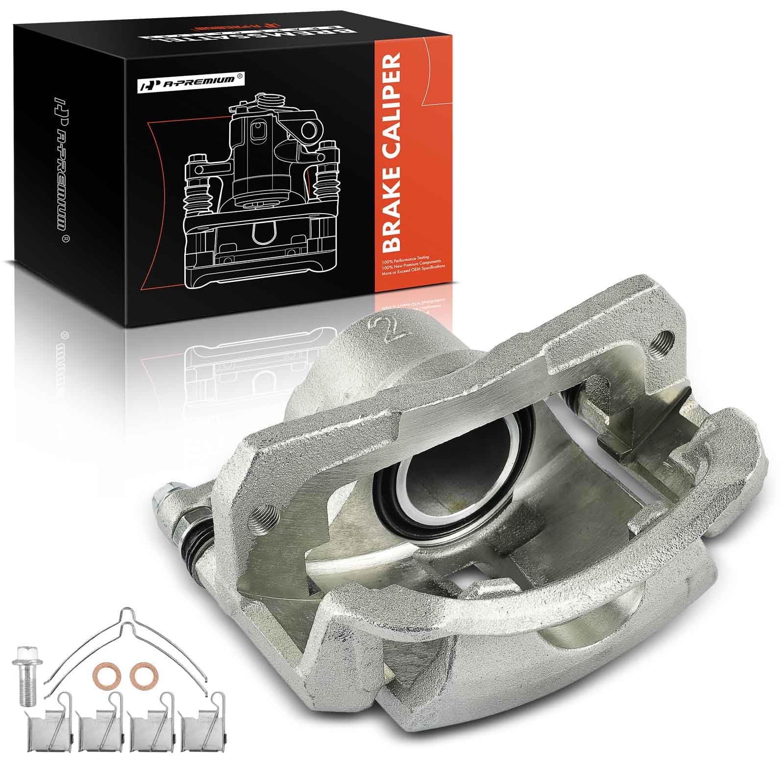 Photo 1 of A-Premium Disc Brake Caliper Assembly with Bracket Compatible with Toyota Camry 1997 1998 1999 2000 2.2L - Front Left Driver Side