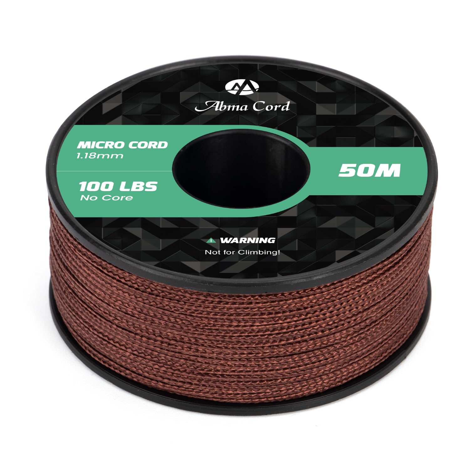 Abma Cord Micro Cord 1.18mm Paracord 50M Spool Utility Braided Cord โ image 1