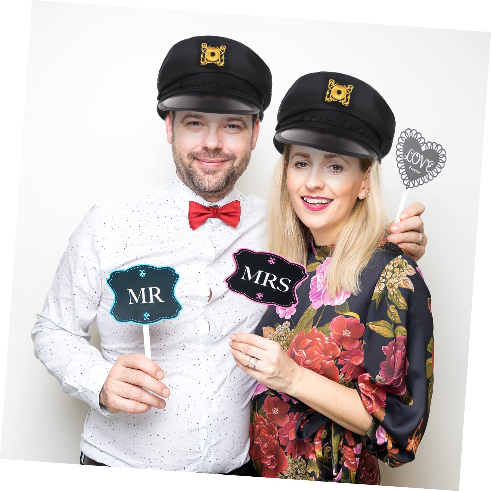 GALPADA 5piezas Sombrero De Protección UV para Mujer para Fiestas De Disfraces Nautical y Eventos Al Aire