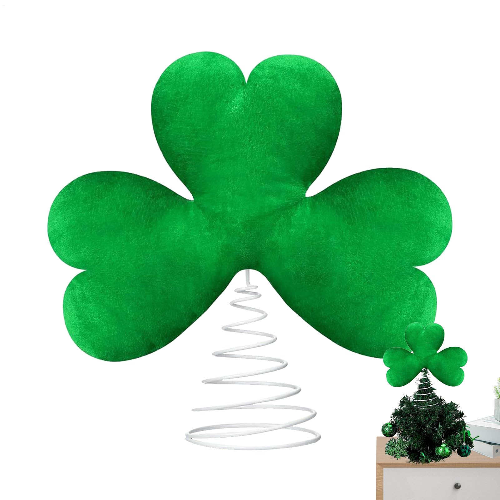 Decoración de San Patricio: muñeco de felpa irlandés para salón