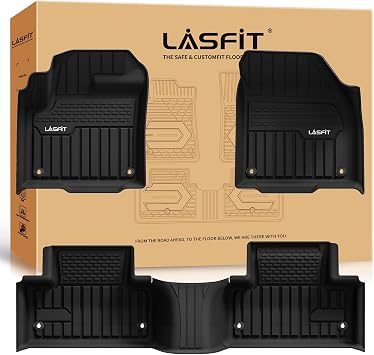 LASFIT Floor Mats for Range Rover Evoque 2011-2019 5-Door & Coupe