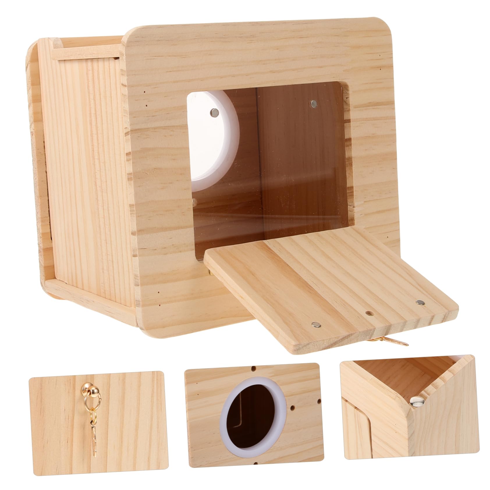 Per Per Pappagalli e Canarini Design per Decorazione Installare e Resistente per