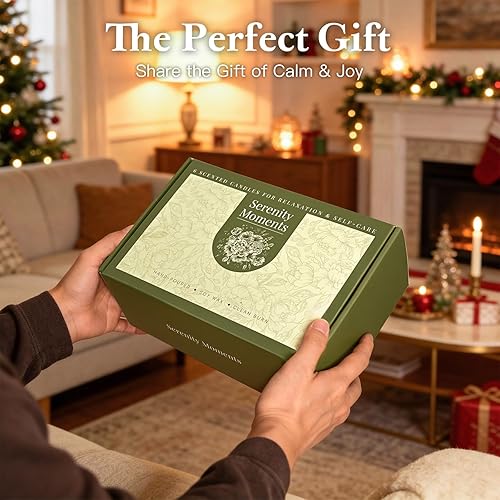 Miniatura 6 de 6 Pack Scented Soy Candles for Women, 42oz 300 Hour Candle for Home Scented, Natural Aromatherapy Candles for Home Spa Birthday Valentine's Gifts,