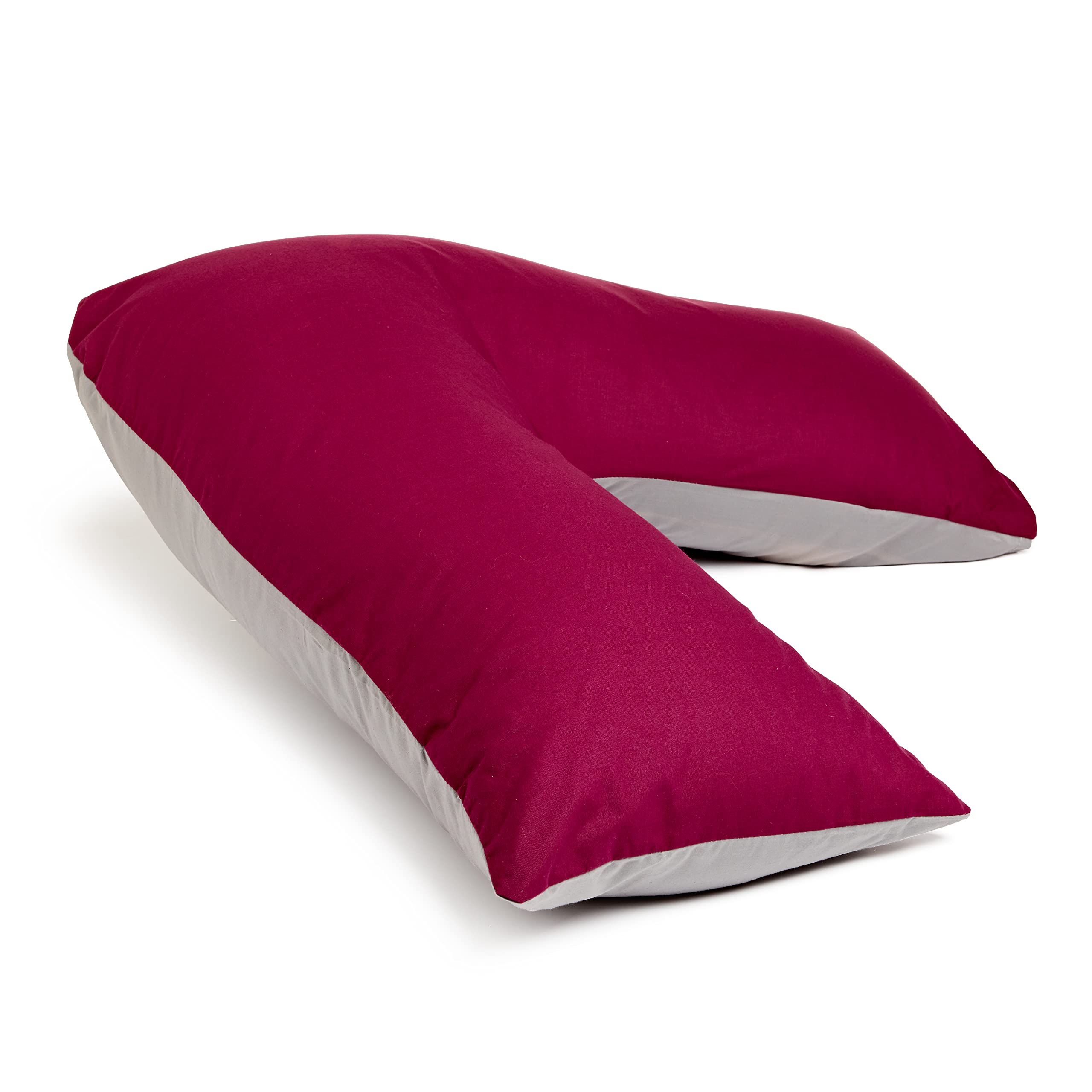 CnA Stores Orthopaedic V-Shaped Pillow Extra Cushioning Support For Head, Neck & Back (Grey, V-pillow With Cover) — view 32
