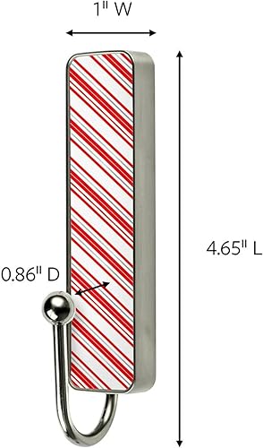 Miniatura 3 de Command 17037CCH-ESF Perchas, grandes, bastón de caramelo