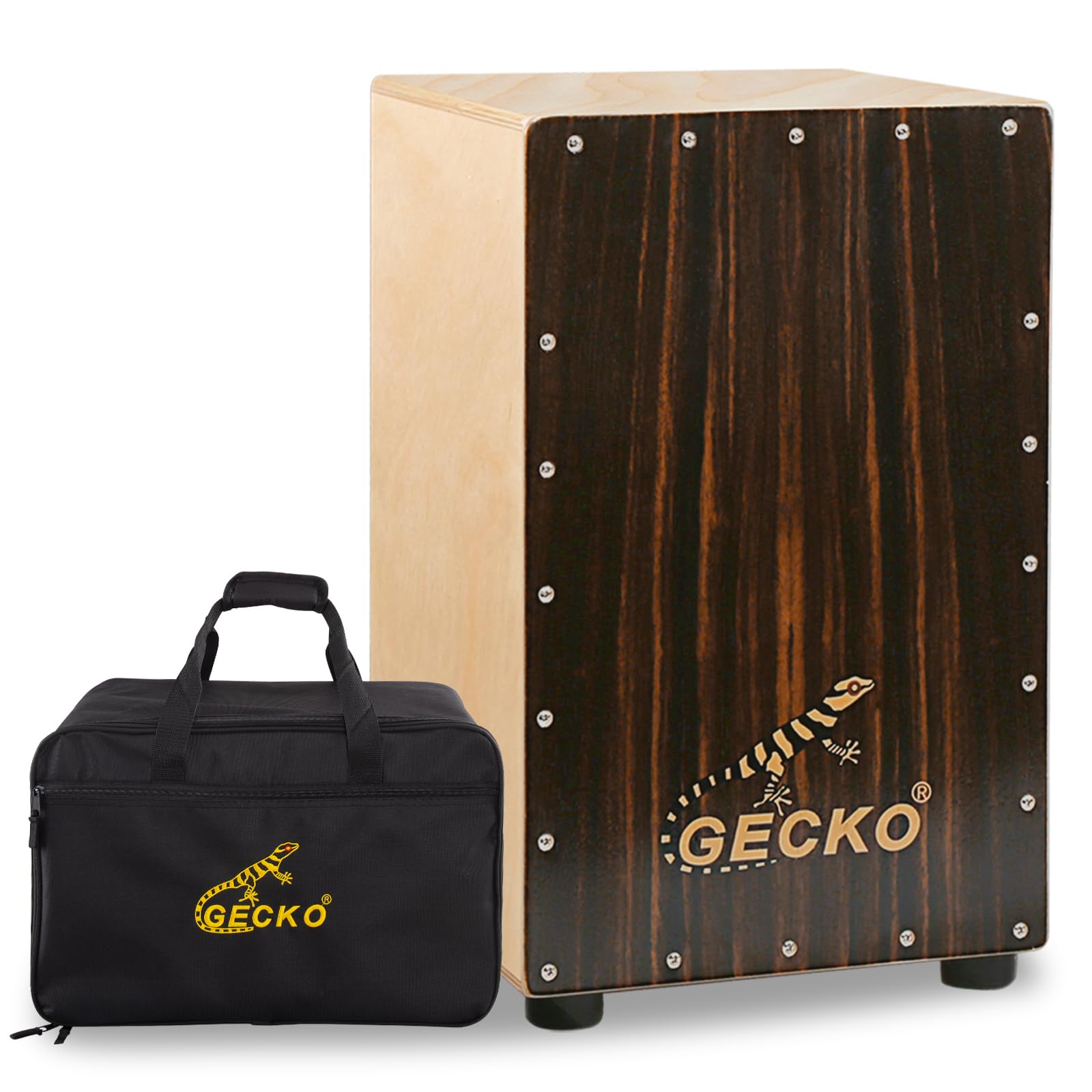 Amazon.com: GECKO Cajon BOX Drum-Wooden Percussion Box musical