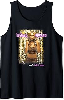 Britney Spears - ¡Oops!... Lo hice de nuevo aniversario Tour Tank Top