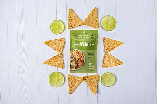 Miniatura 4 de Savory Spice Mexican Street Corn Dip Spice & Easy Meal Starter Spice - Mezcla de especias para condimentos Elote y salsa de maíz (Neta: paquete de