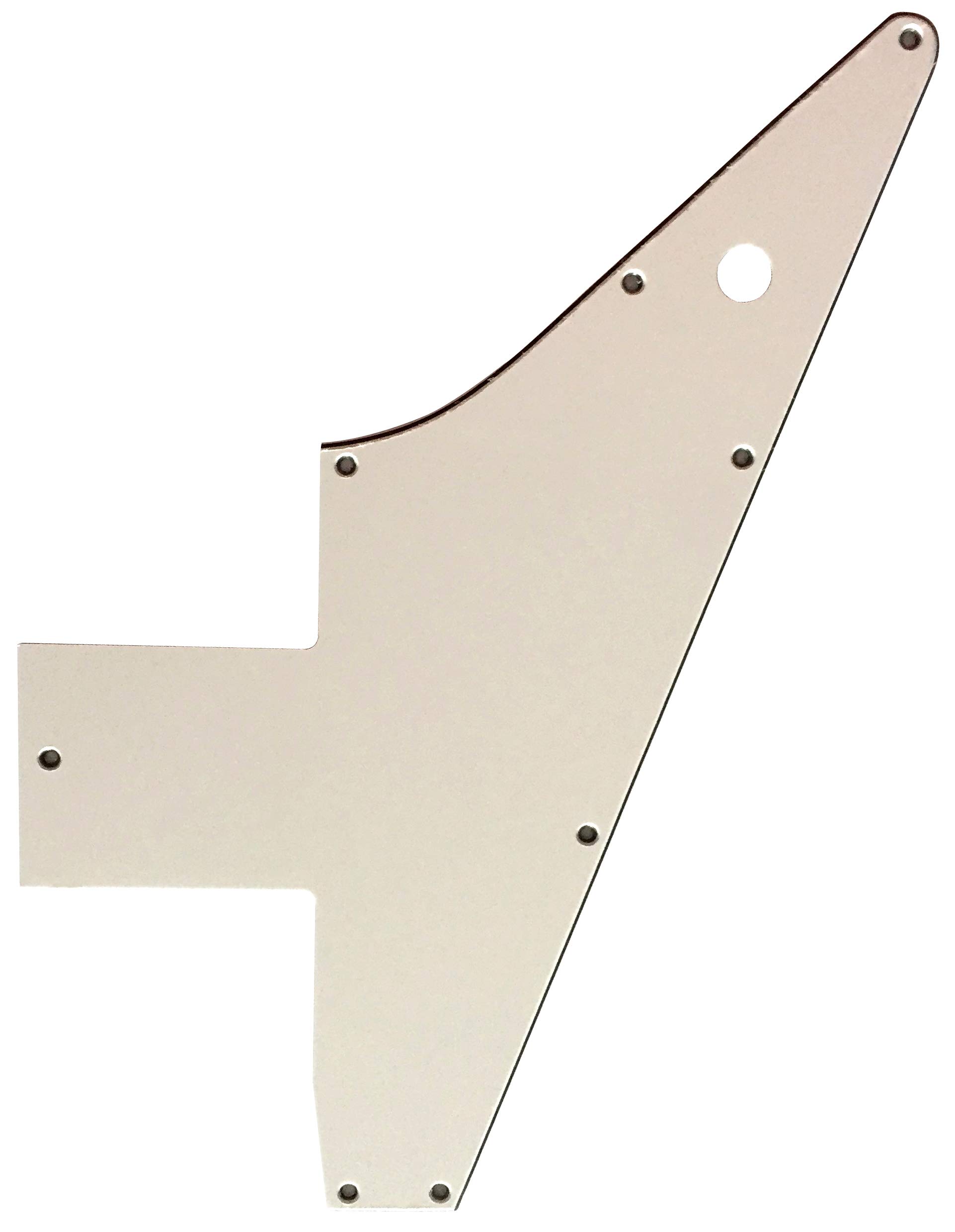 Electric Guitar Pickguard for Gibson Explorer 76 Reissue Style (3 Ply White)