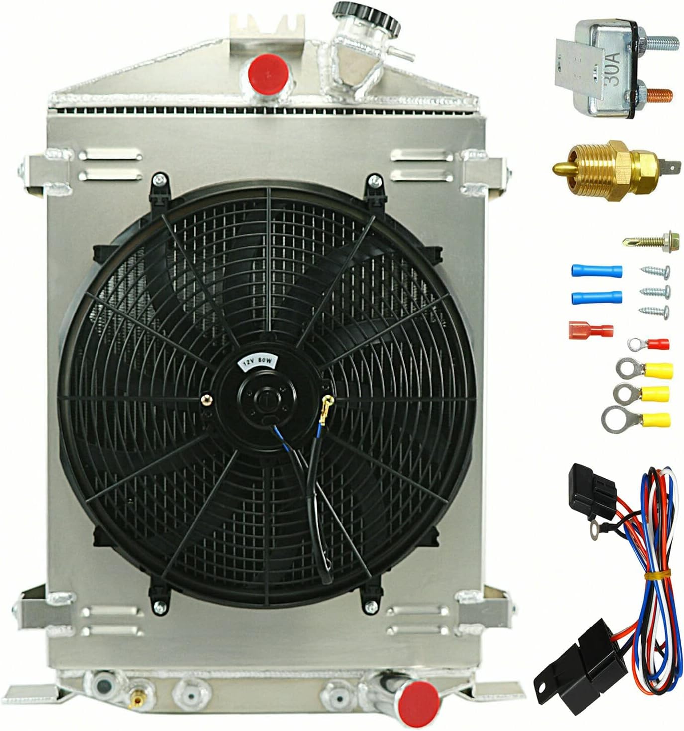 Amazon.com: DNA Motoring DPI 13021 1-Row Aluminum Core Cooling