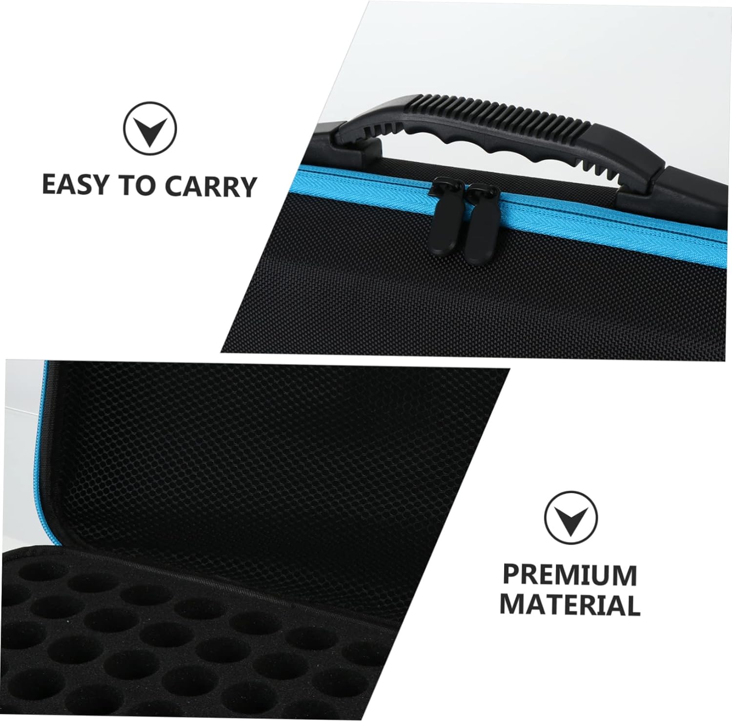 Bottle Essential Oil Storage Bag Perfume Organizer Essential Oil Holder Portable Carrying Case for Travel