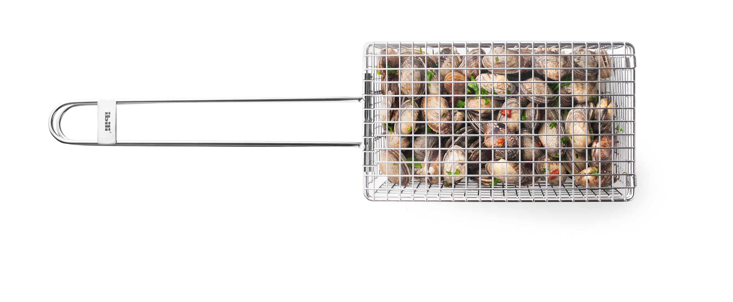 IBILI - Griglia Cesto per vongole e verdure 24x13x8 cm Acciaio inossidabile 18%