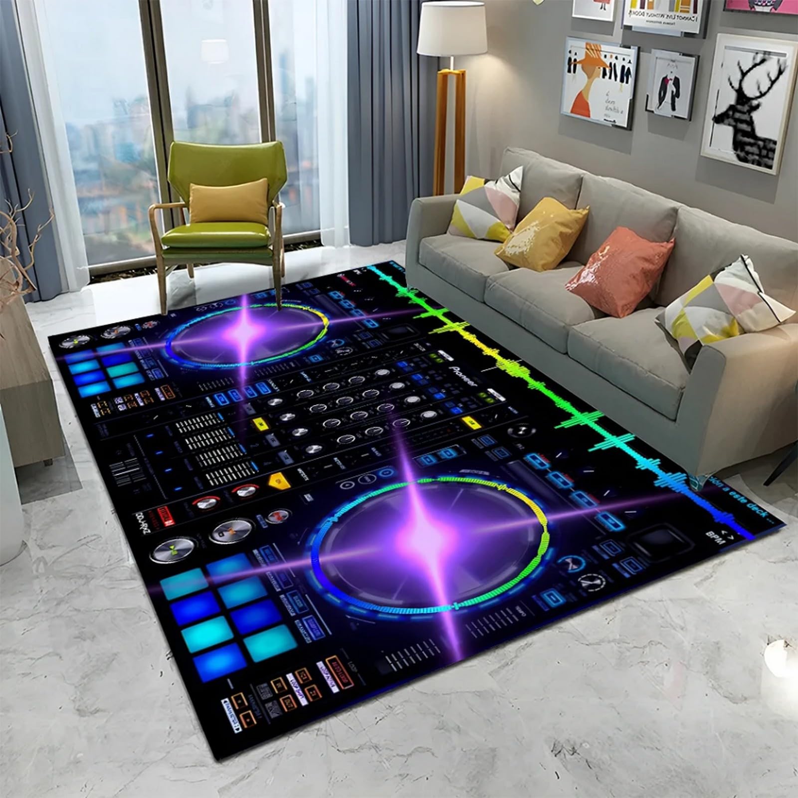 Tapis de cuisine 3D au design de luxe confortable et moderne