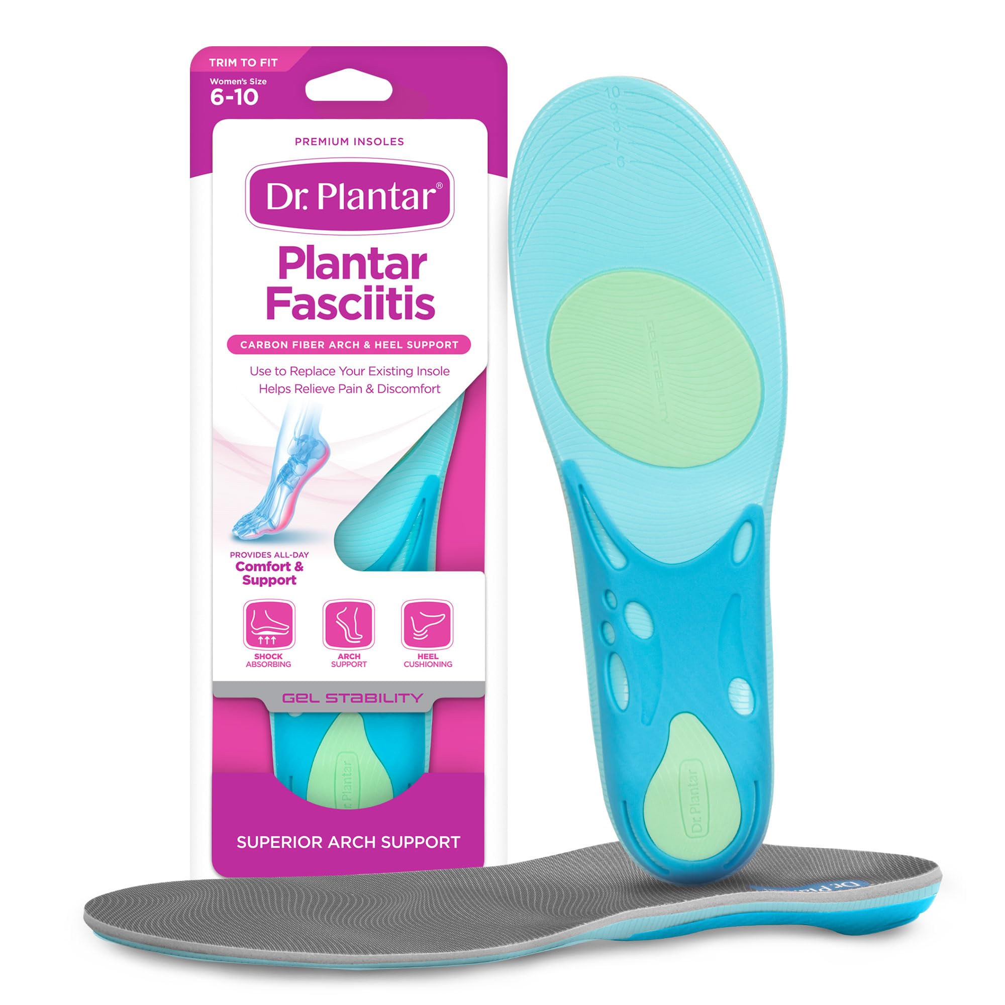 Dr. Plantar Insoles for Women