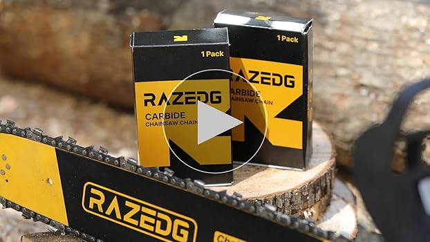 Amazon.com: Carbide Chainsaw Chain 18 Inch, 3/8