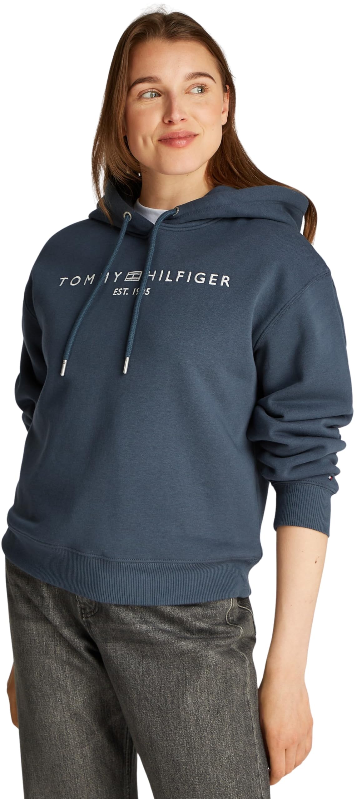 Tommy Hilfiger Damen Hoodie mit Logo