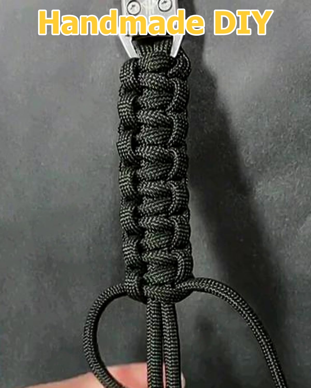 48 m Paracord 4 mm, odporna na rozerwanie, 100% nylonowa, 9 rdzeni, linka Paracord, 4 sztuki x 12 m, zestaw Paracord, wytrzymuje do 280 kg, odporna na warunki atmosferyczne, do survivalu, na