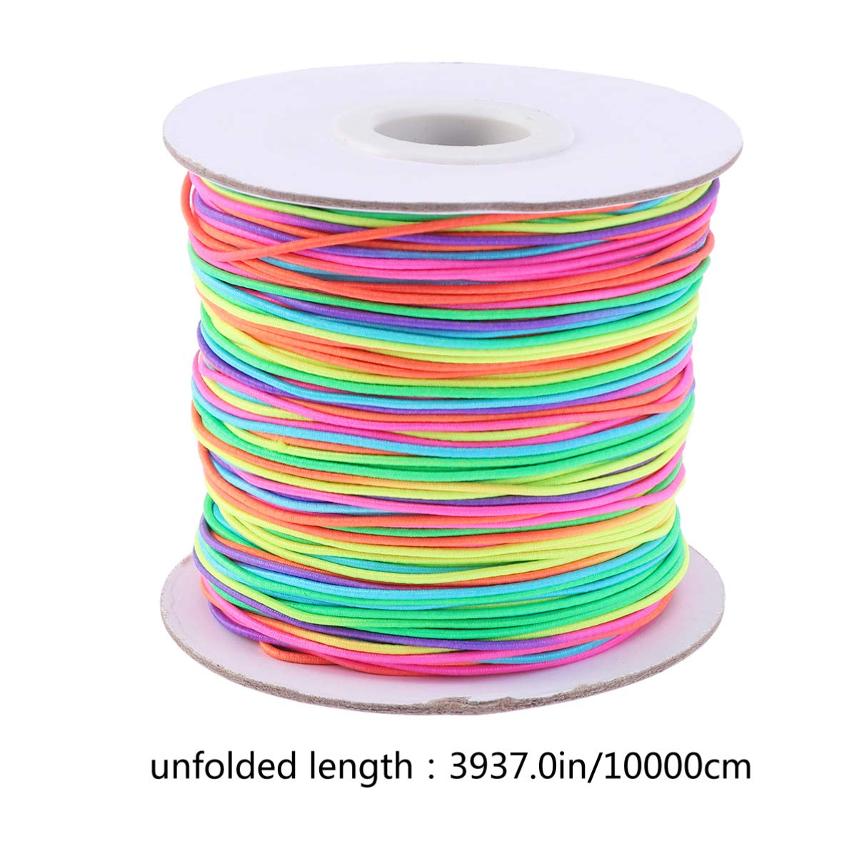 EXCEART Cordón Elástico para Bisutería 3 Piezas Cordones Elasticos Hilo Elástico Humedo Artesanías Hair Topper