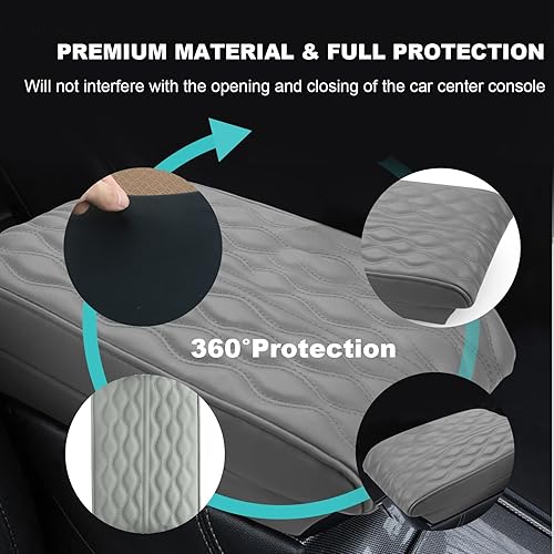 Vista 76 de YEE PIN Civic - Funda para reposabrazos Civic de 10ª generación, tapas para reposabrazos Civic Thenice para 10ª generación Civic 2018-2021, cubierta