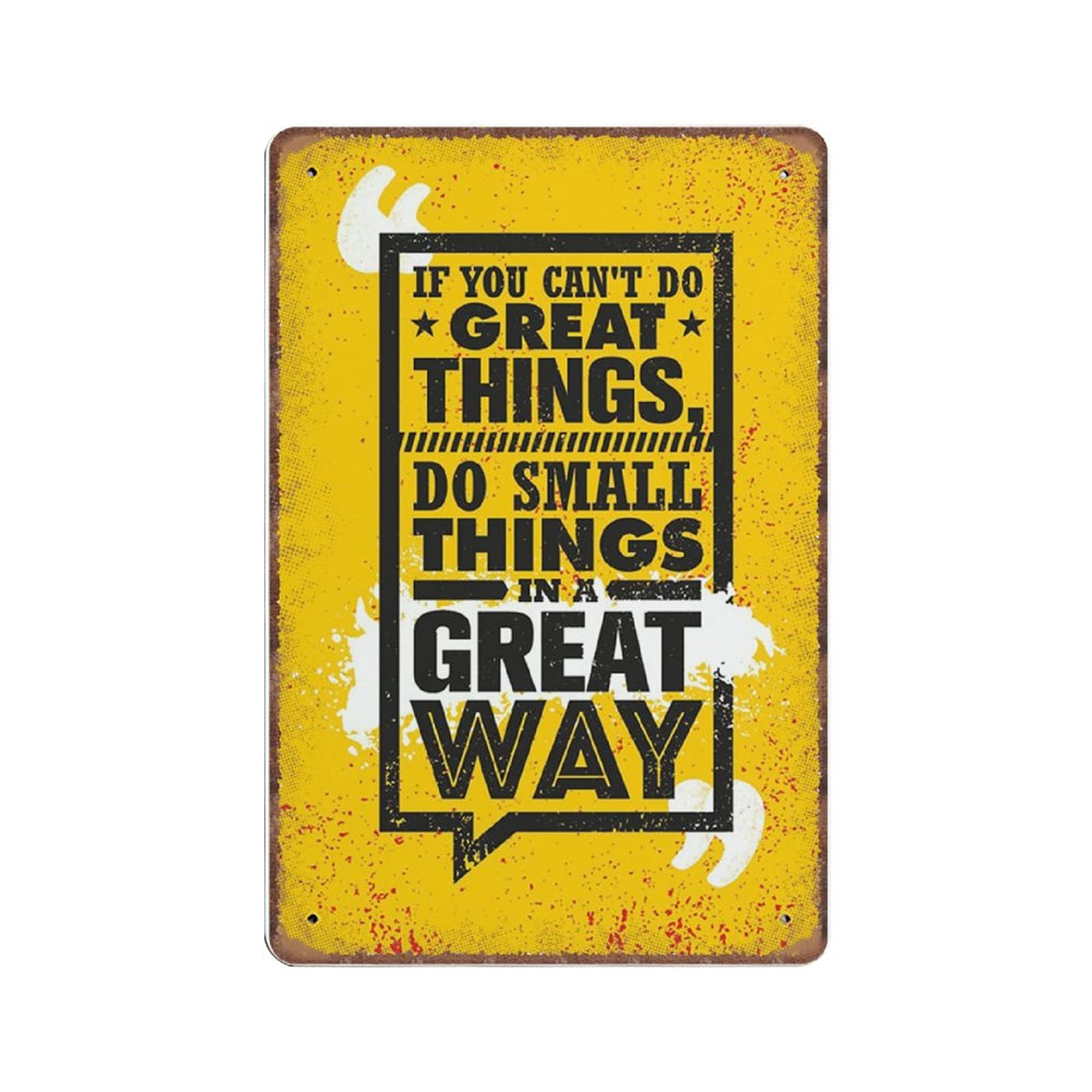 rayprint Motivation Tin Signs Funny Vintage Metal Sign Plaqu Poster Wall Art Pub Bar Kitchen Garden Bathroom Home Decor, 20x30 cm