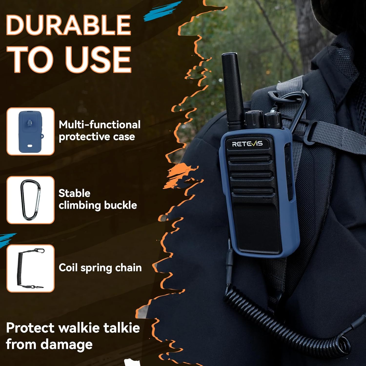 Retevis RA55 Walkie Talkies - Image 3