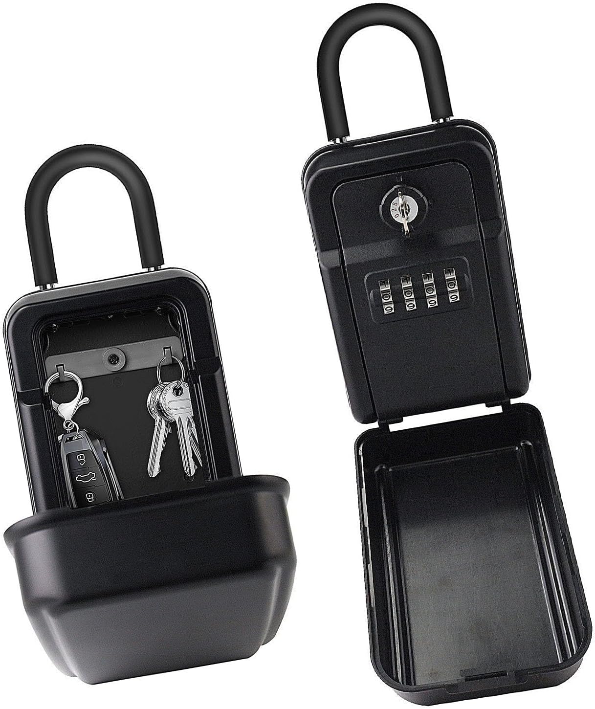 Aluminum Box Featuring 4 Digit Combination and Backup for Weatherproof Secure Wall Mount Storage Weather Storage