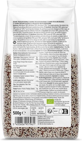 by Amazon Quinoa tricolor ecológica, 500g - 3