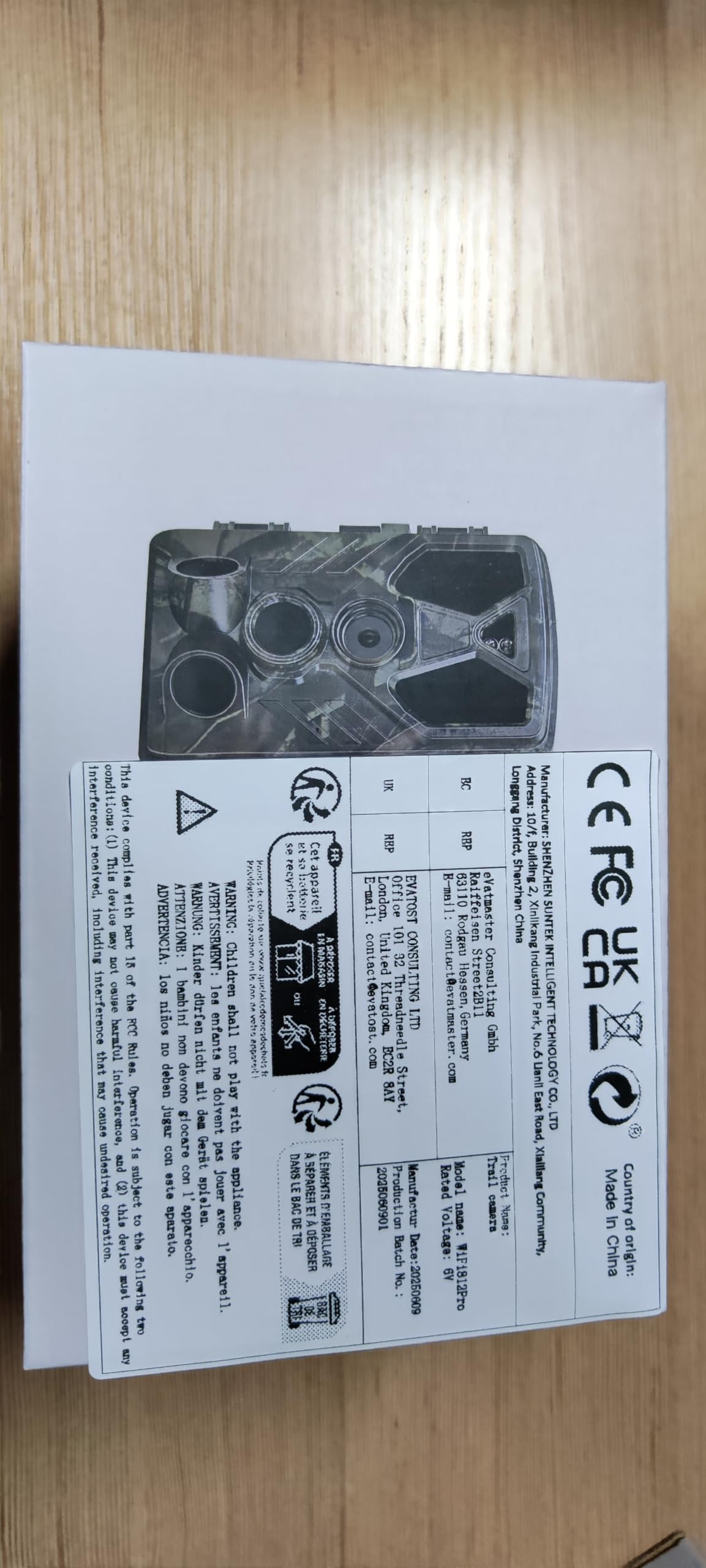 Caméra de Chasse WiFi Bluetooth App, 36MP 4K Camera Chasse avec Vision Nocturne Infrarouge, Vitesse de Déclenchement 0.2s, IP66 Étanche Piege Photographique, Carte Mémoire 32GB (WiFi812Pro)