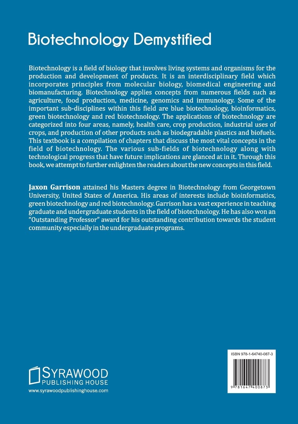 Biotechnology Demystified