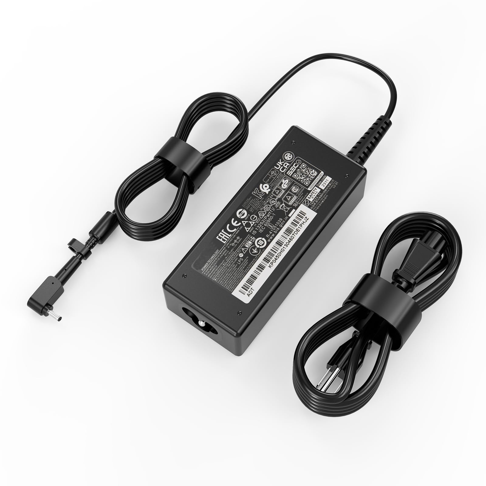 Laptop Charger fit for Acer Swift Spin 1 3 5 Sp Sf Aspire 1 3 5 14 15 A315-23 A315-56 A315-24P A315-24PT a315-51-56gt A515 A515-54 A515-54G A515-45 A515-56T A515-55 A515-57n20c5 Laptop Power Cord