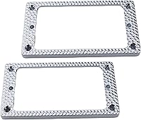 Vista 11 de Guyker Anillo de montaje para pastillas Humbucker de metal plano, juego de anillos de montaje - pieza de repuesto para marco de pastillas de puente