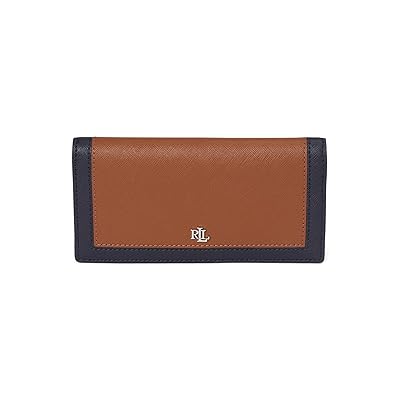 Lauren Ralph Lauren Crosshatch Leather Slim Women