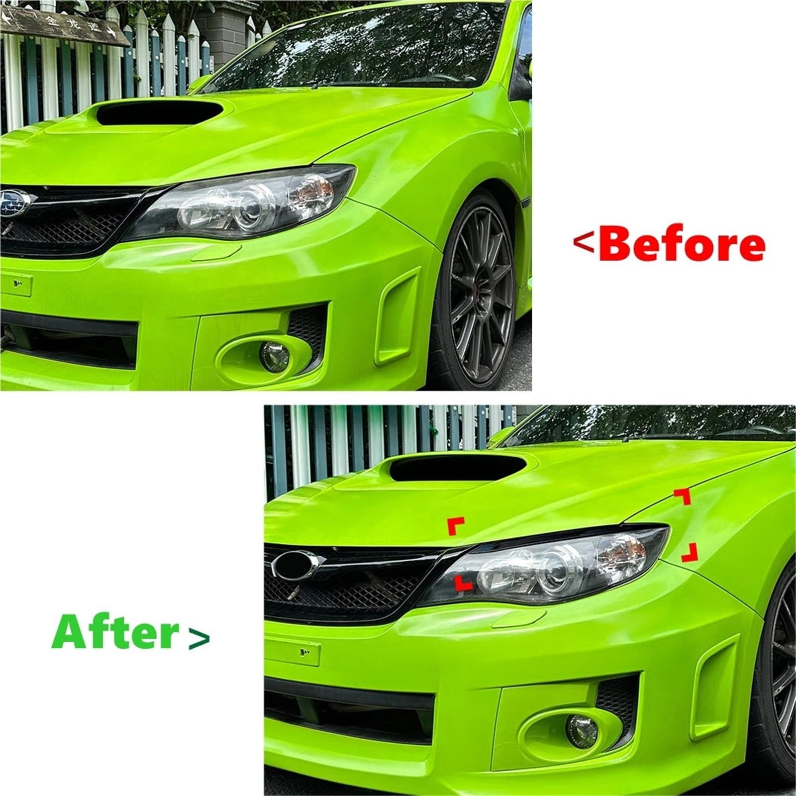 Reflektor powieka osłona Do Subaru Imprezy