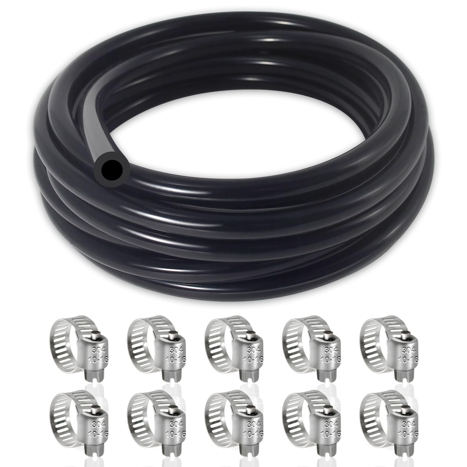Vacuum Hose Automotive, 10 FT 5/16 Inch ID Vacuum Line