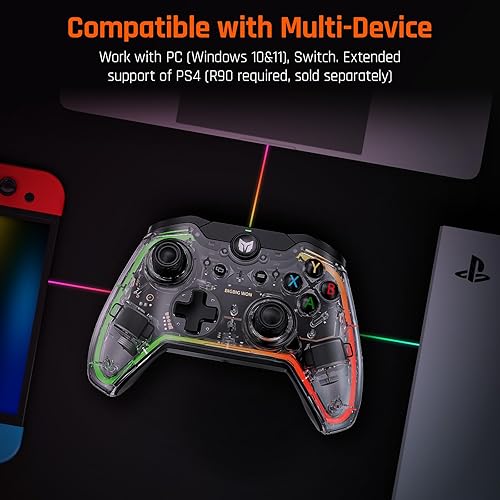 Miniatura 3 de Wired Controllers, BIGBIG WON PC Gaming Controller RGB2 Custom ButtonsMacroTurbo, Controller for PC Win10&11, Controller for Switch for Zelda Tears