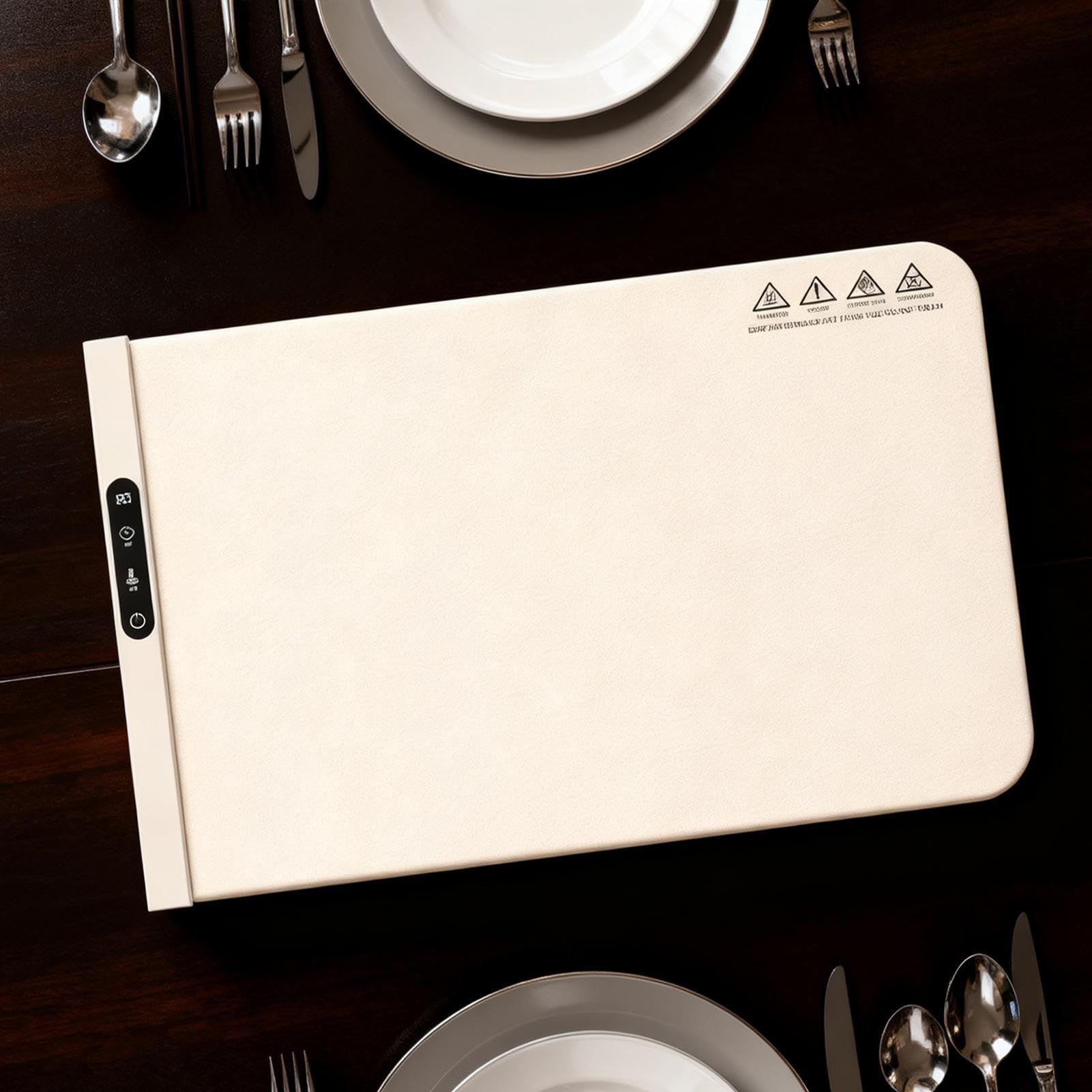Alfombra térmica para alimentos | Cojín térmico portátil rápido, alfombra de alimentación portátil enrollable, para aparadores, fiestas, reuniones, mostrador, dormitorio, apartamento