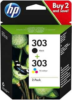 hp Hp 303 Combo Model name: HP 303 | Brand: HP | Ink colour: Aqua | Page yield: 1 | Compatible devices: Printer | Special features: Auto Document Feeder