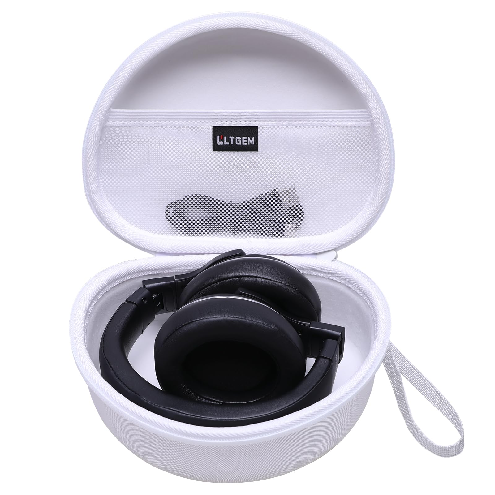 LTGEM Case Compatible with Raycon The Everyday/Raycon Fitness Over Ear Headphones Headphones, White