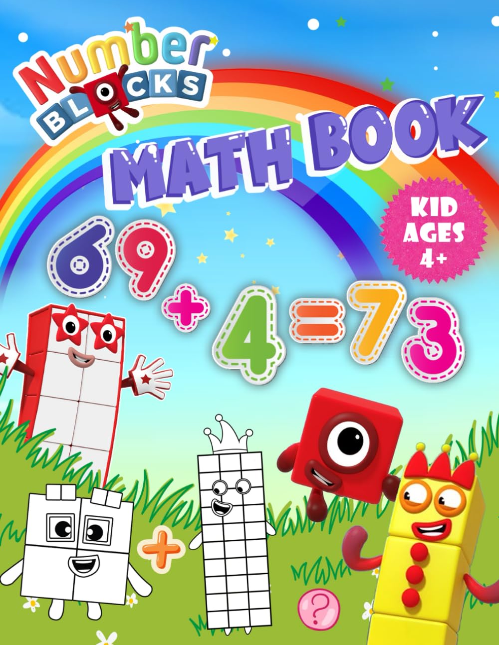 Number Addition and Subtraction Math Book: A Fun Math Adventure to Build Early Number Skills With Joy (for Kids)