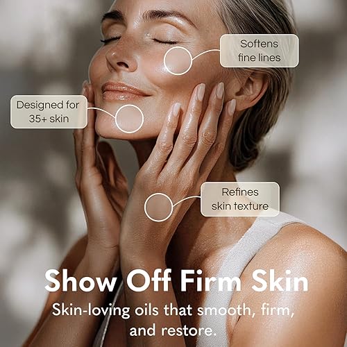 Miniatura 2 de GODA Aceite corporal de seda para mujer, fórmula hidratante reafirmante antienvejecimiento, piel crepey hidratante después de la ducha, mezcla