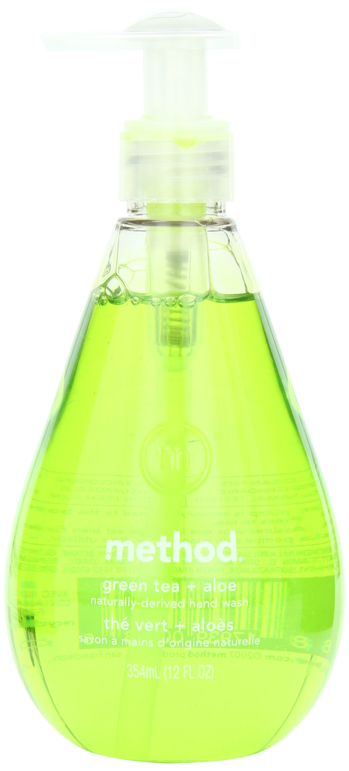 Method Hand Wash, Green Tea + Aloe Vera, Fl Oz (354 Ml) Size 12