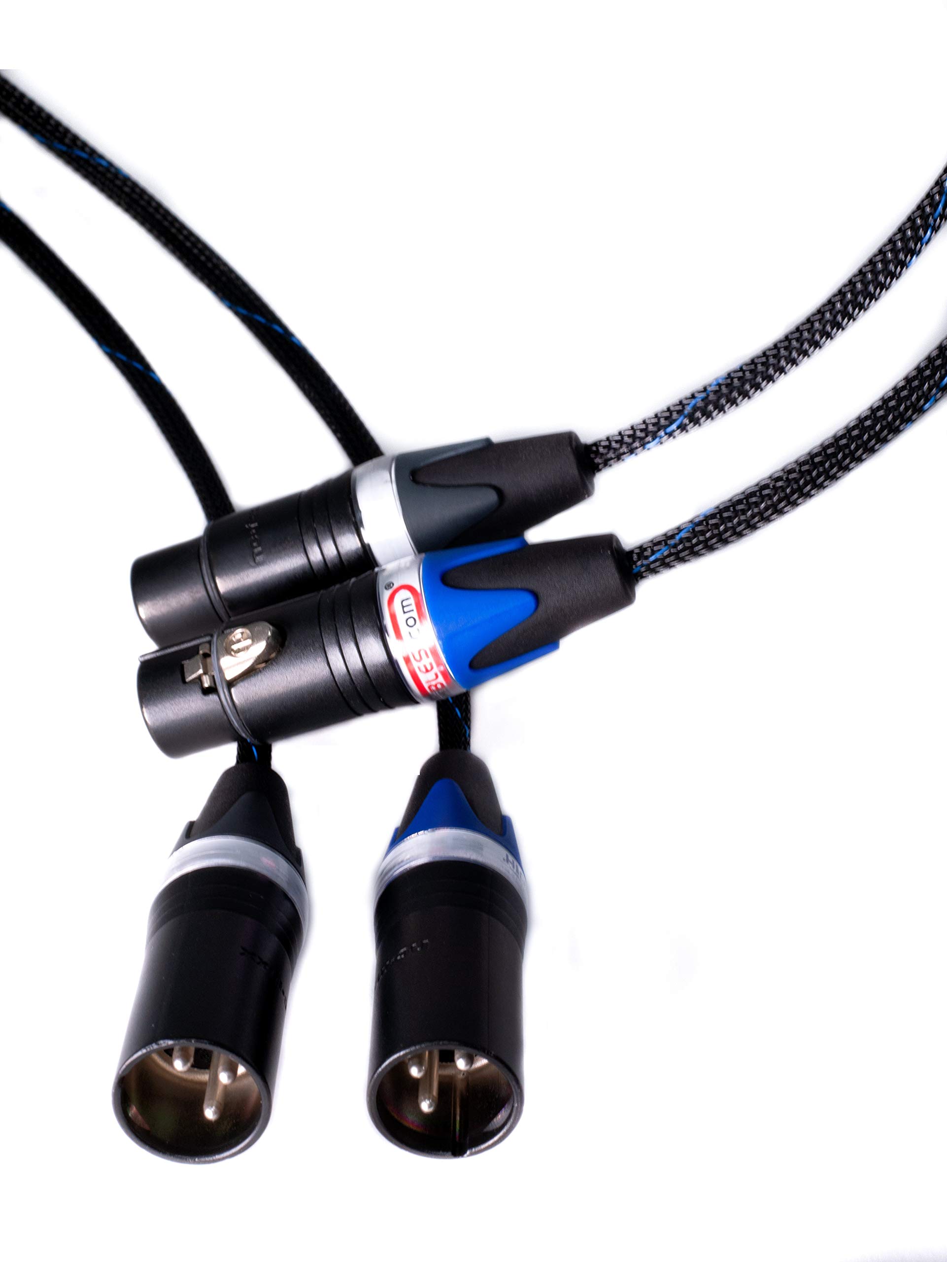 Buy Better Cables Blue Truth Balanced XLR Cables Stereo Pair (2